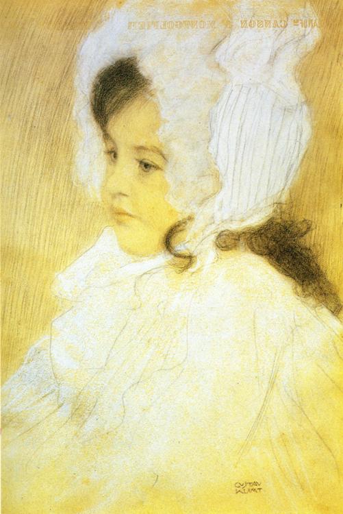 Gustav Klimt - Portrait of a Girl 1902